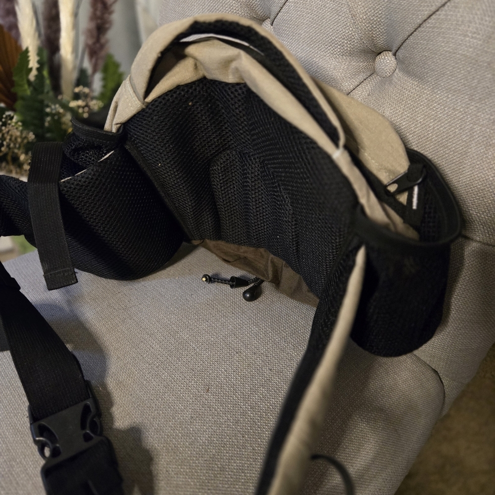 Khaki Waist Pack - Men’s Casual Fanny Pack - Picture 3 of 5
